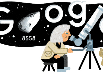 margherita hack 99th birthday Google Doodle