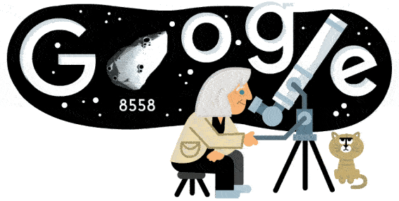 margherita hack 99th birthday Google Doodle