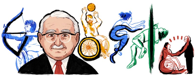 Professor Sir Ludwig Poppa Guttmann Google Doodle