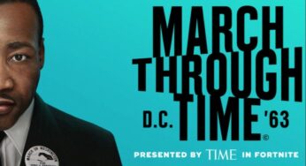 Fortnite collaborates with Time Magazine for March Through Time to celebrate Dr Martin Luther King Jr speech
