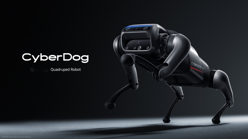 Xiaomi launches CyberDog a new unpropitious looking quadrupedal robot