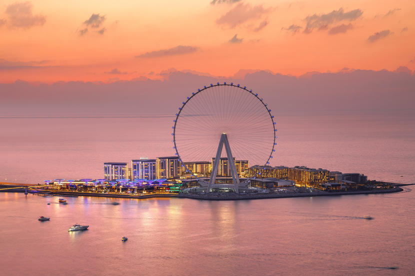 Ain Dubai Ferris Wheel the worlds largest and tallest observation wheel will open on October 21