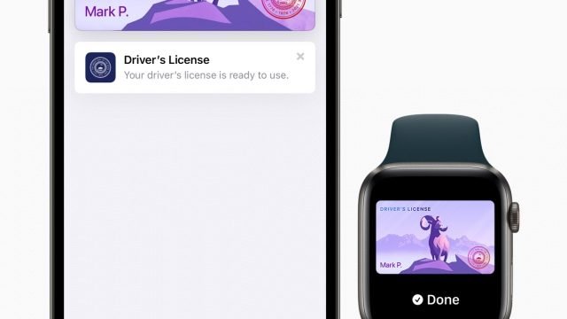 Apple will allow driver's license or state ID in the Wallet app on the iPhone and Apple Watch in the first 8 U.S. states