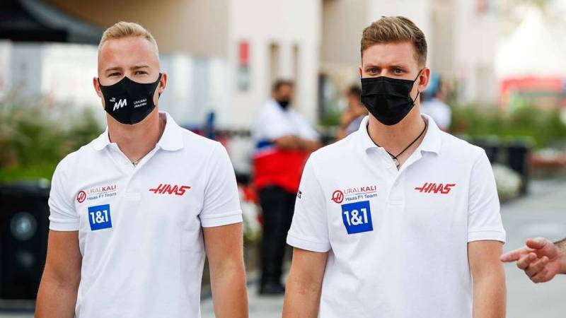 Haas F1 confirmed Mick Schumacher and Nikita Mazepin to be in the lineup for next Haas seventh season in 2022 1