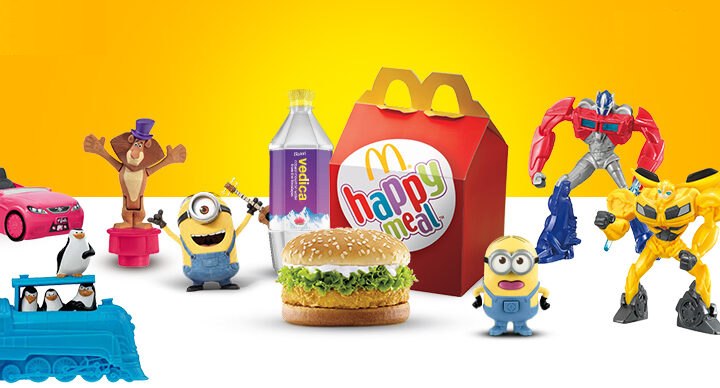 McDonalds promises to offer more sustainable Happy Meal toys worldwide before the finish of 2025