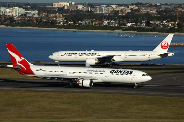 Qantas Airways and Japan Airlines alliance plans denied by the competition watchdog ACCC