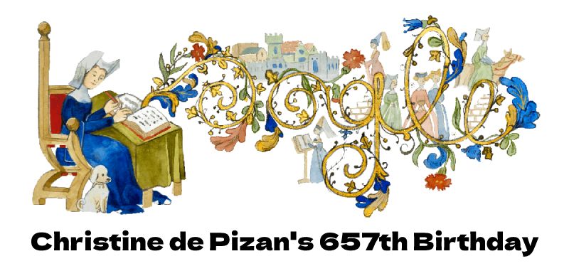 christine de pizan 657th birthday