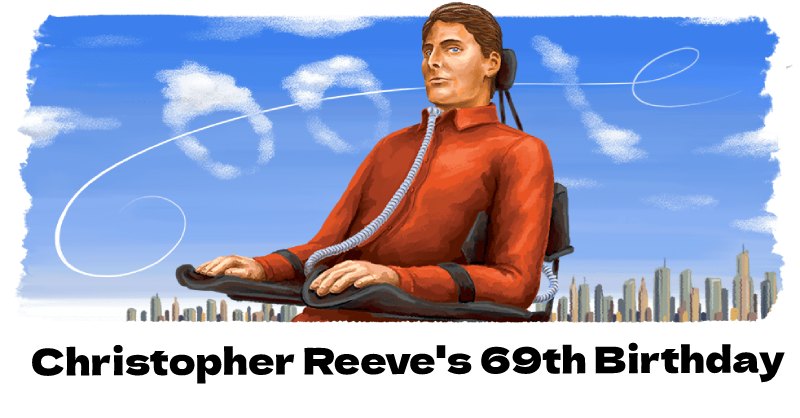 christopher reeve 69th birthday