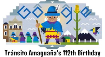 Tránsito Amaguaña: Google Doodle celebrates Ecuadorian activist’s 112th birthday