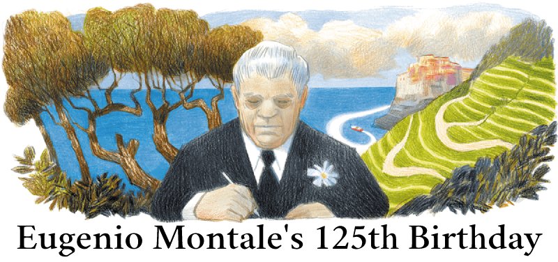 eugenio montale 125th birthday