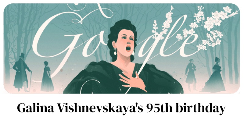 galina vishnevskaya 95th birthday