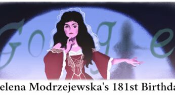 Helena Modrzejewska: Google Doodle celebrate Polish-US actress Helena Modjeska’s 181st Birthday