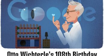 Otto Wichterle: Google Doodle celebrates Czech soft contact lens inventor’s 108th birthday
