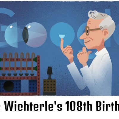 otto wichterle 108th birthday