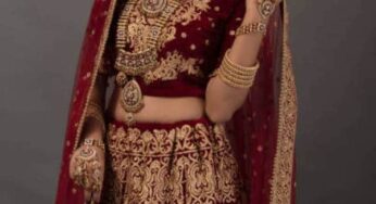 Classical colour combinations for impressive bridal attire!