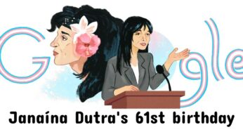 Janaína Dutra: Google Doodle celebrates Brazilian social activist’s 61st birthday