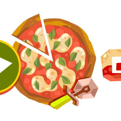 celebrating pizza
