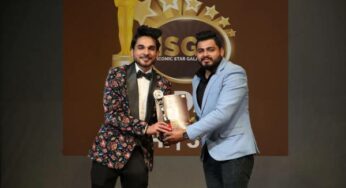 Iconic Star Gala Awards Presents Singer Mitul Kaushik as a Best Male Singer 2021