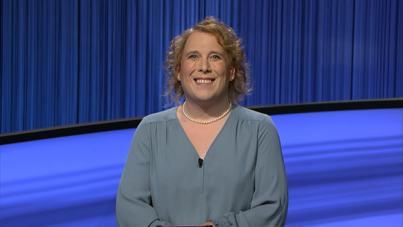 Amy Schneider makes Jeopardy history after 23rd consecutive triumph