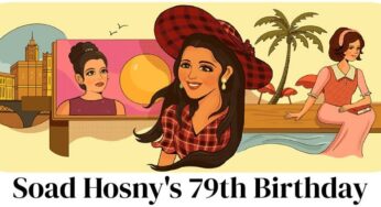 Soad Hosny: Google Doodle celebrates Egyptian actress’ 79th birthday
