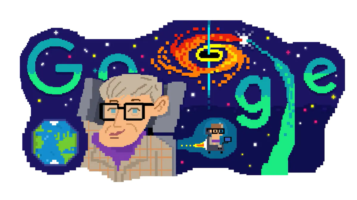 stephen hawking 80th birthday google doodle