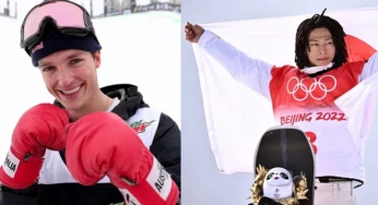 Australian Scotty James won silver in the snowboard halfpipe while Ayumu Hirano won the Japanese first-ever snowboard Olympic gold medal at the Beijing Games