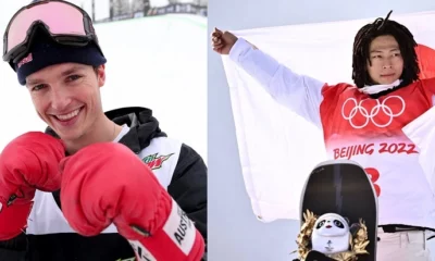 Australian Scotty James won silver in the snowboard halfpipe while Ayumu Hirano won the Japanese first ever snowboard Olympic gold medal at the Beijing Games