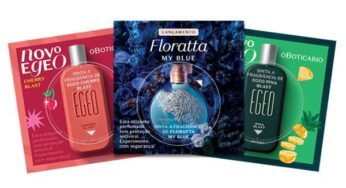 O Boticário is the first company to use fragrance samples with antiviral technology