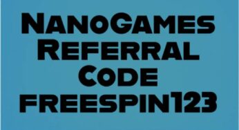NanoGames Referral Code freespin123 for chance to win free crypto up to 10 Ether every single day