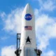 The first launch of the Astra from Florida failed in the middle of the flight