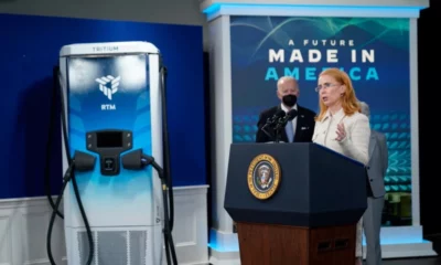 US President Joe Biden praises Australian electric car charging producer Tritium