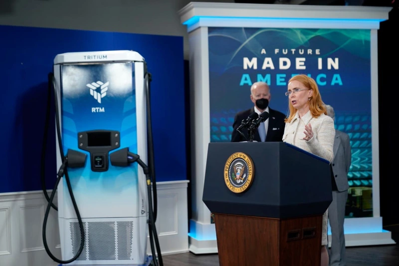 US President Joe Biden praises Australian electric car charging producer Tritium