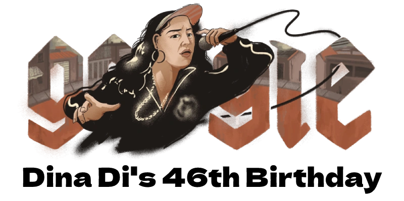 dina di 46th birthday google doodle