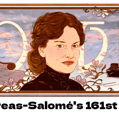 lou andreas salome 161st birthday google doodle