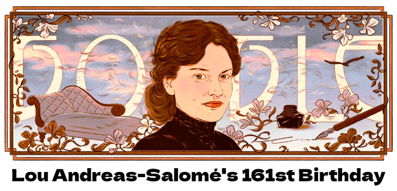 lou andreas salome 161st birthday google doodle