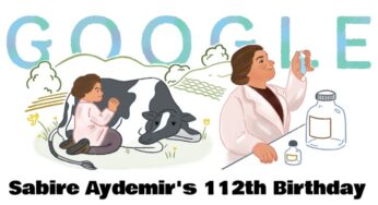 Google Doodle honors Sabire Aydemir, the first female Turkish veterinary doctor, on her 112th birthday