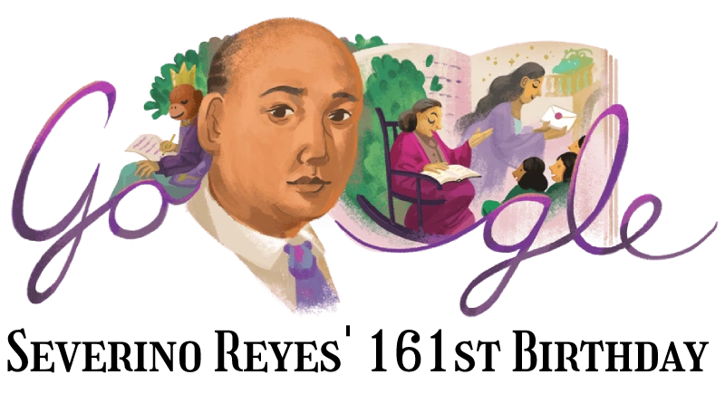 severino reyes 160th birthday google doodle