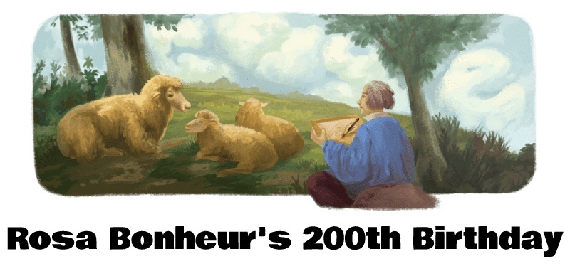 rosa-bonheur-200th-birthday-google-doodle