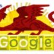 st david day 2022 google doodle