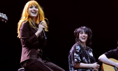 Billie Eilish collaborates with Hayley Williams at Coachella Weekend 2 for the hit Misery Business duet