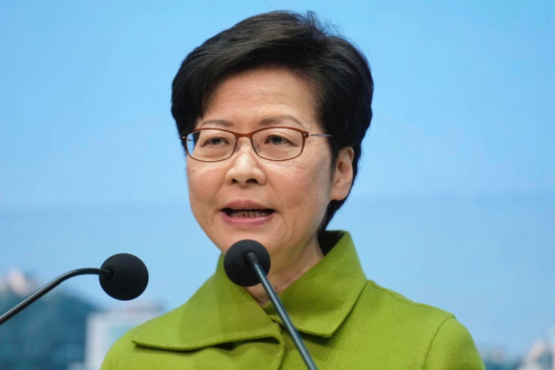 Hong Kong Chief Executive Carrie Lam wont look for a second term chief secretary John Lee arises as a conceivable successor 1