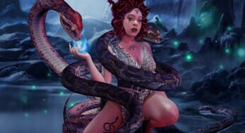 Don’t Look Directly into This Medusa’s Eyes: Briana Does (And Kills) Medusa Cosplay
