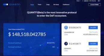 QuantBook DeFi Platform, QuantFi, Beta Launch