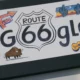 US Route 66 Google video Doodle is celebrating Historic Highway 66 .