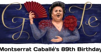 Montserrat Caballé: Google Doodle celebrates Spanish operatic soprano La Superba’s 89th birthday