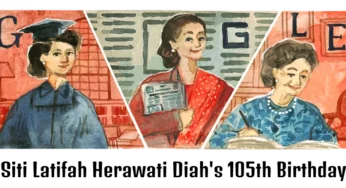 Siti Latifah Herawati Diah: Google Doodle celebrates Indonesian journalist’s 105th birthday