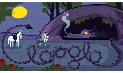 st georges day 2022 google doodle feast of saint george