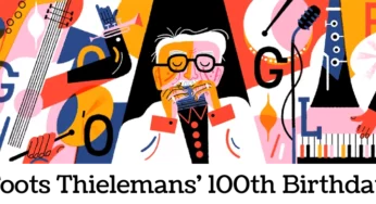 Toots Thielemans: Google Doodle celebrates Belgian jazz musician’s 100th birthday