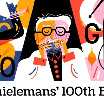 toots thielemans 100th birthday google doodle
