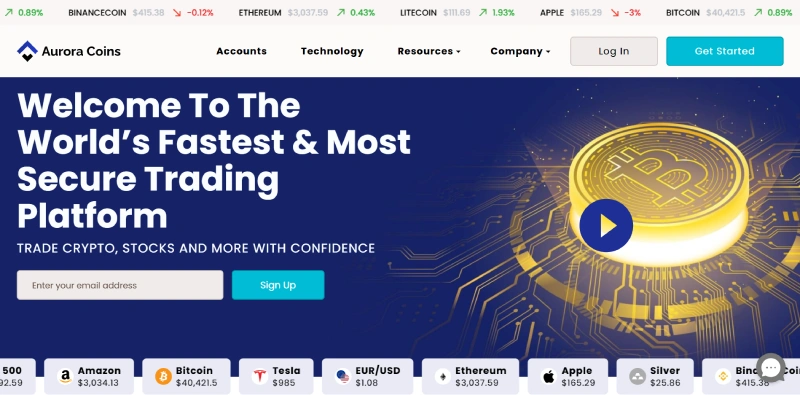 Aurora Coins Review– The future of trade at your fingertips